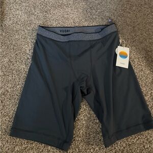 Vuori Charcoal Gray Compression Shorts